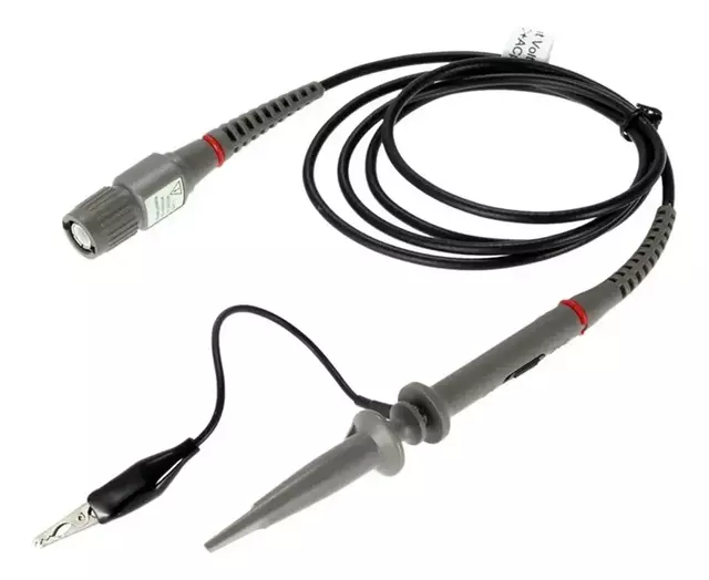 Punta de Osciloscopio Hantek PP-80 X1 X10 60MHz Conexión BNC