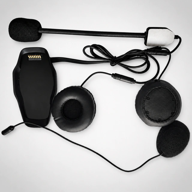Base Magnética y Auriculares para Intercomunicador EJEAS x10