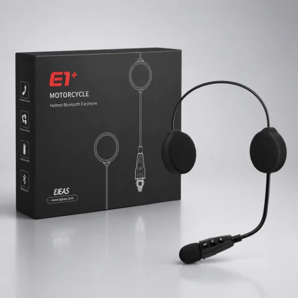 Auricular con Micrófono Bluetooth Casco Moto EJEAS E1+