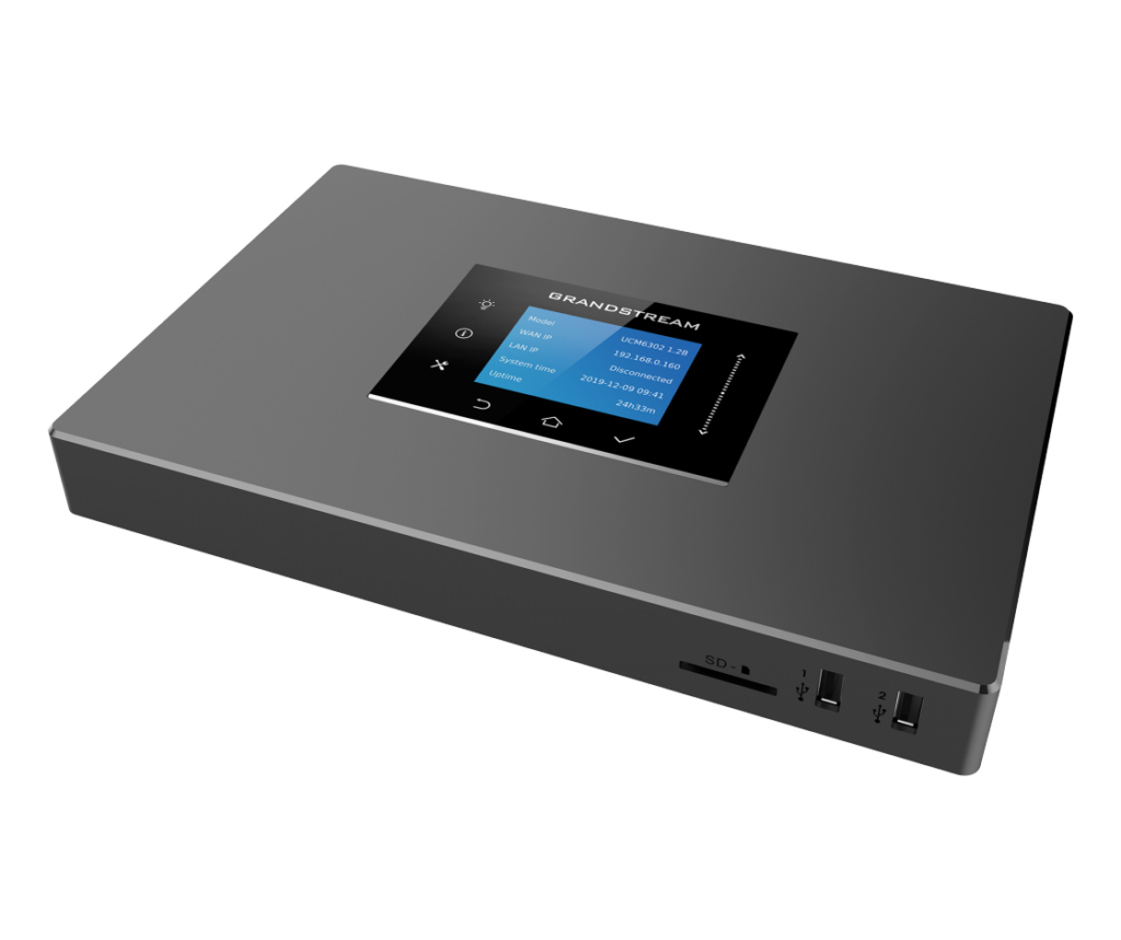 Central Ip Pbx Grandstream UCM6302 2 Fxo 2 Fxs 150 Llamadas
