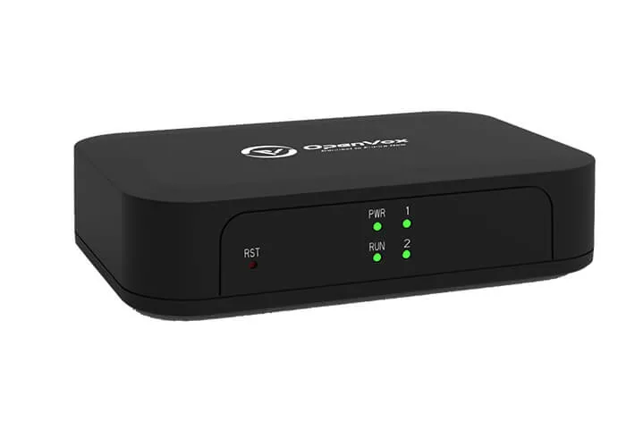 Gateway Analógico VoIP OpenVox iAG200-OS 1 FXS + 1 FXO