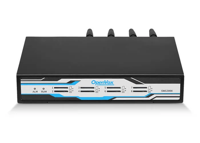 Gateway GSM LTE OpenVox SWG-3008L 8 Canales