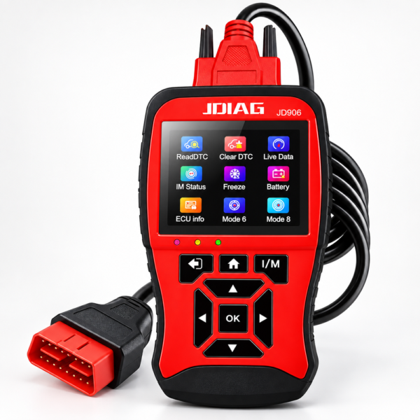Lector OBD2 Portátil Para Autos JDIAG JD906