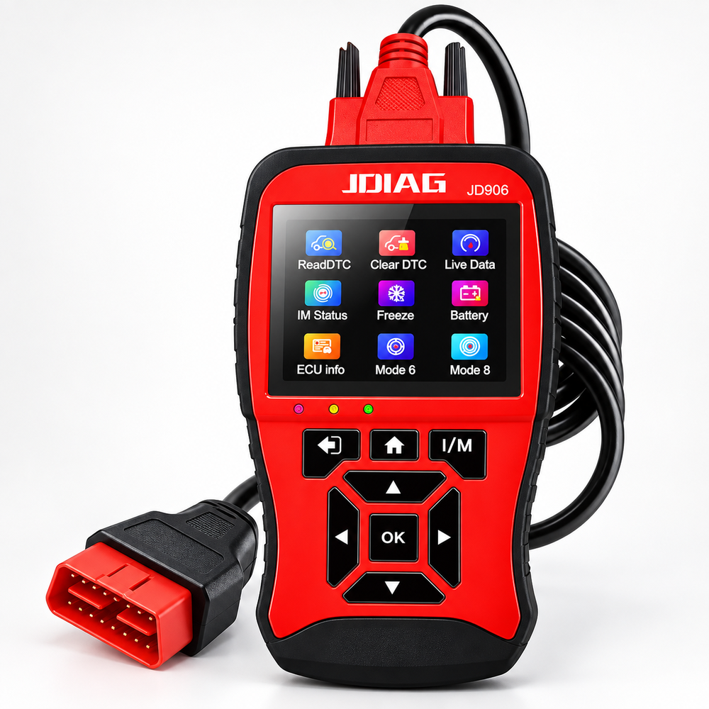 Lector OBD2 Portátil Para Autos JDIAG JD906