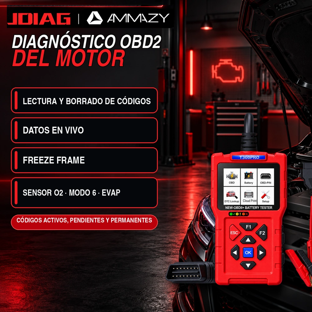 Scanner OBD2 3 En 1 JDIAG T300 Pro