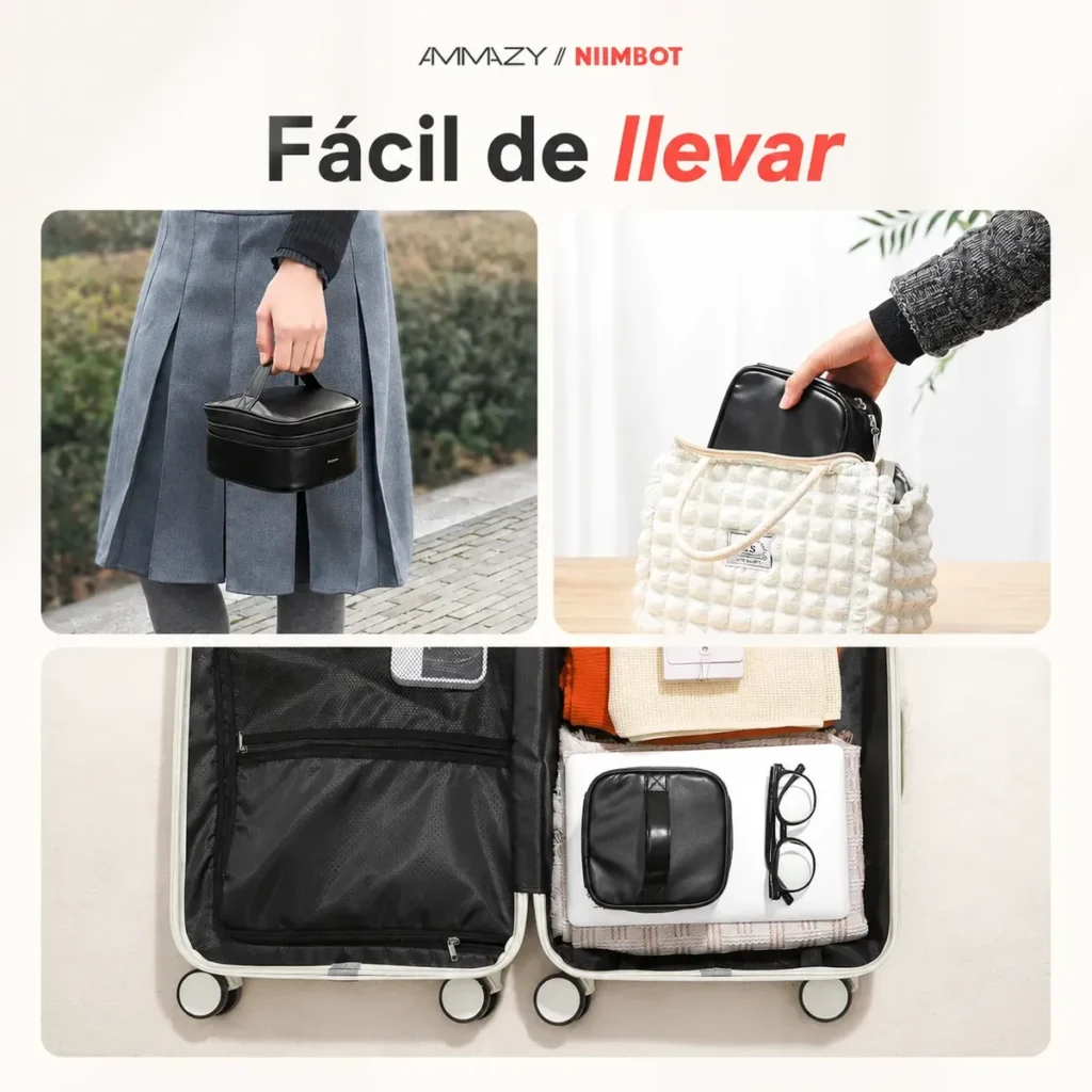 Rotuladora Impresora Portatil Niimbot B1 Con Estuche Y Rollo