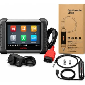 Scanner Autel Maxicheck Mx808s Fuente + Videoscopio Mv105s