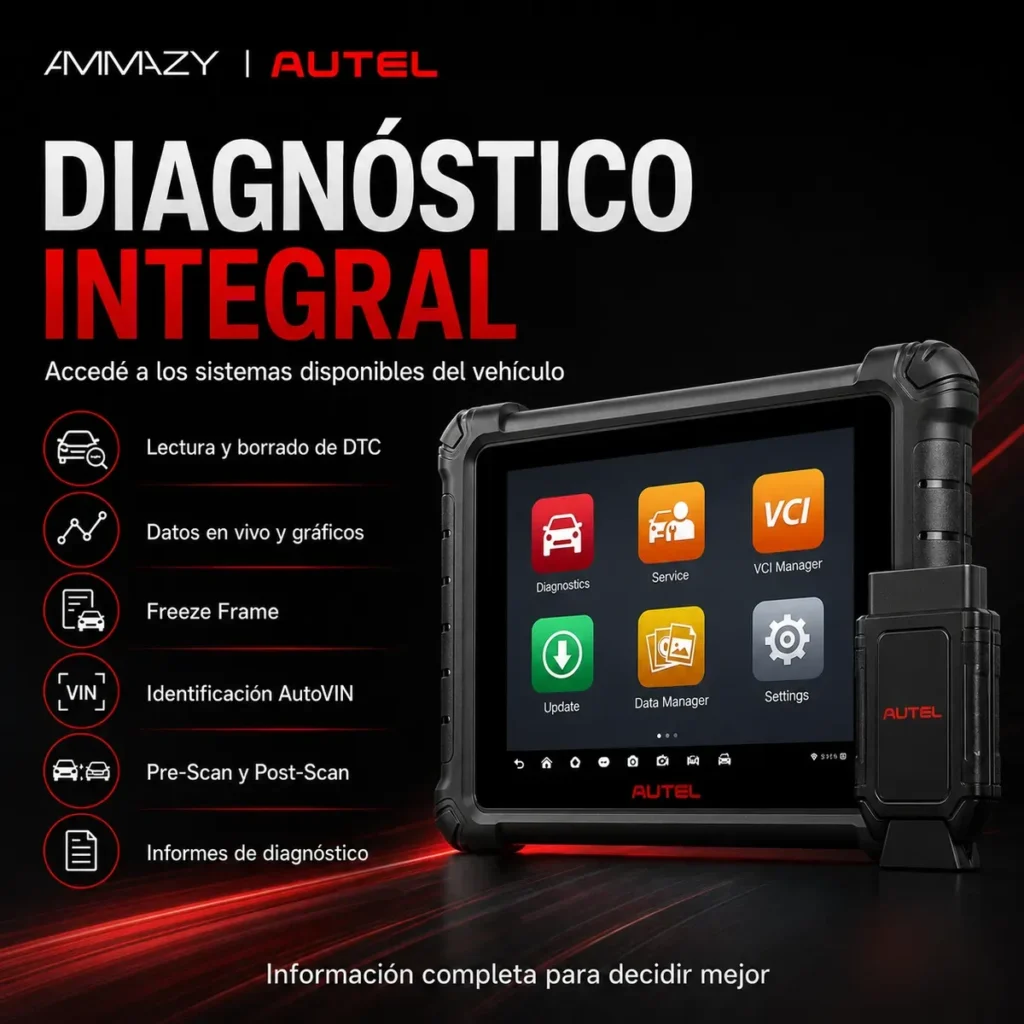 Scanner Autel Maxidas Ds900bt + Videoscopio Mv105s