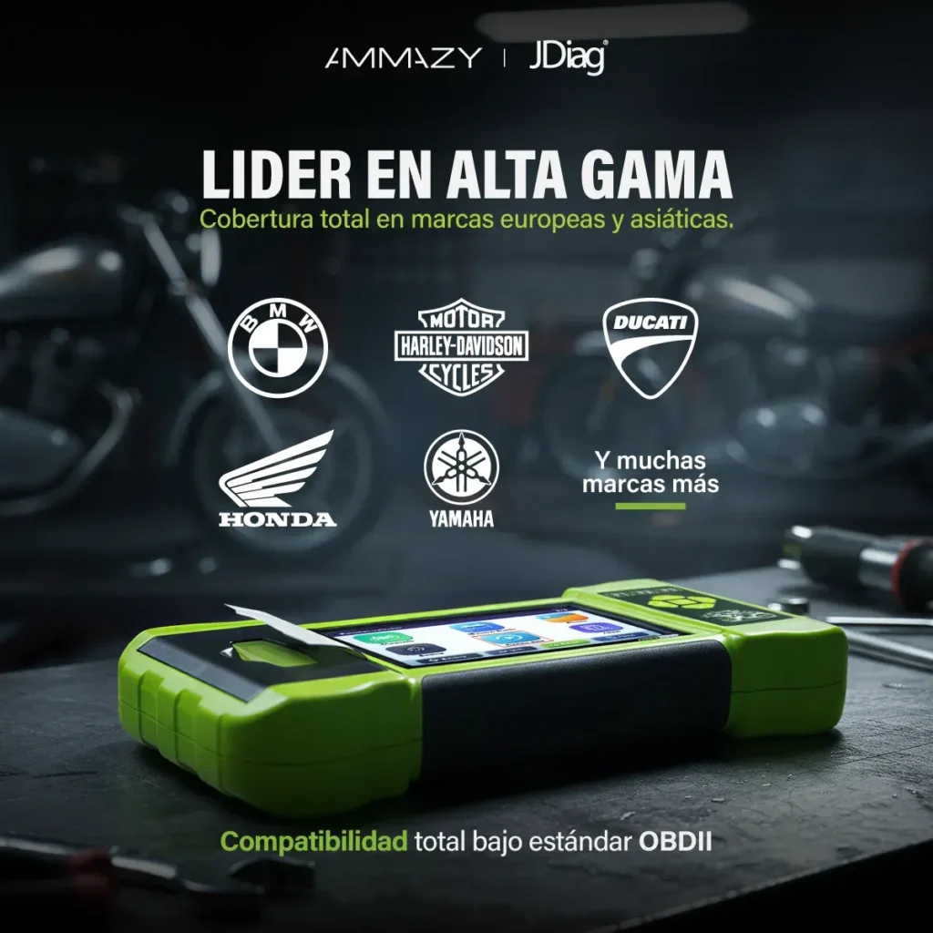 Combo Scanner Motos Jdiag M300 + Tester Circuitos P60