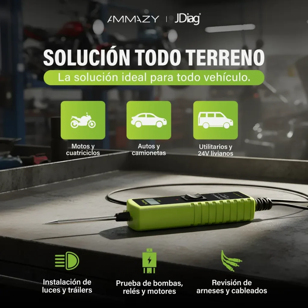 Combo Scanner Motos Jdiag M300 + Tester Circuitos P60