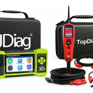 Combo Scanner Motos Jdiag M300 + Tester Eléctrico Ps100 Pro