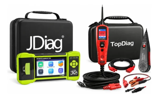 Combo Scanner Motos Jdiag M300 + Tester Eléctrico Ps100 Pro