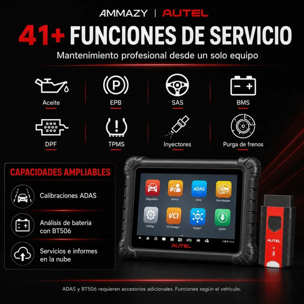 Combo Scanner Autel Maxisys Ms906 Pro + Videoscopio Mv105s