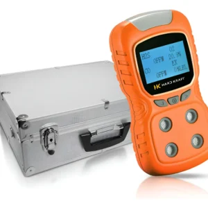 Detector 4 Gases Industrial Multigas Co2 H2s O2 C/ Certificado calibración