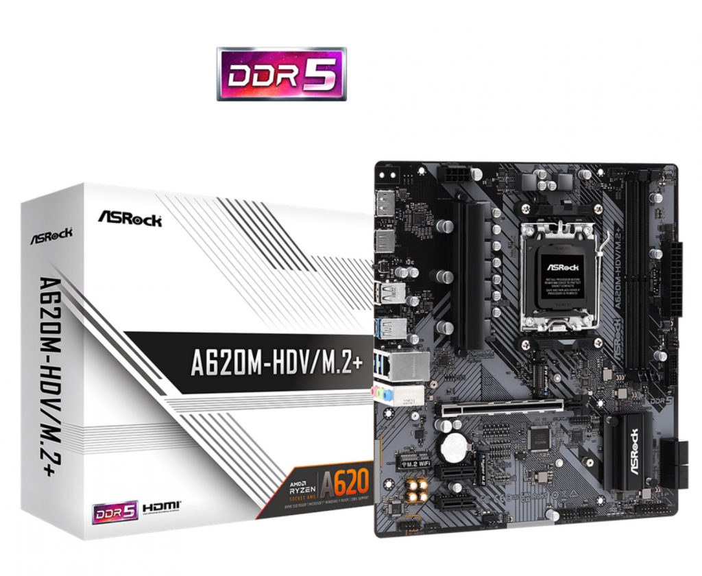 Placa madre ASRock A620M-HDV/M.2+