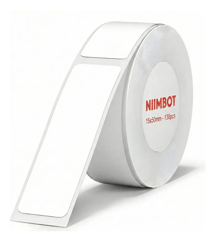 Rollo Etiquetas Para Impresora Niimbot Termica 15x50mm D110 Blanco