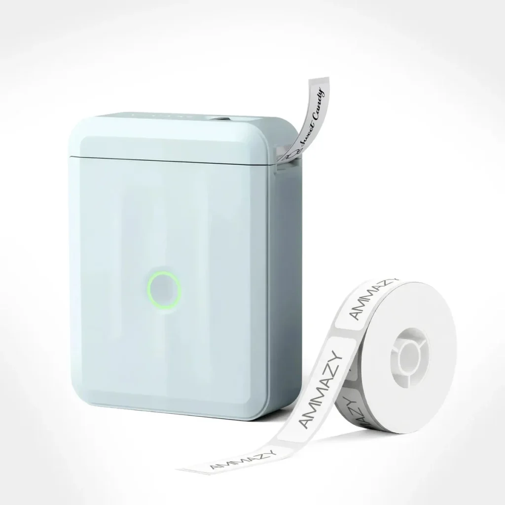 Rotuladora Portátil Niimbot D110M Etiquetadora Manual Impresora Celeste
