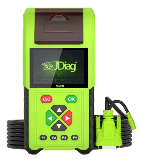 Scanner Moto Jdiag M200 Prueba Relé Inyector