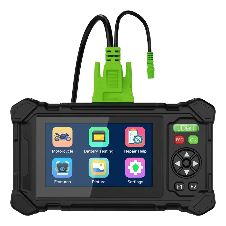 Scanner Moto Jdiag M208 Pantalla Táctil 5