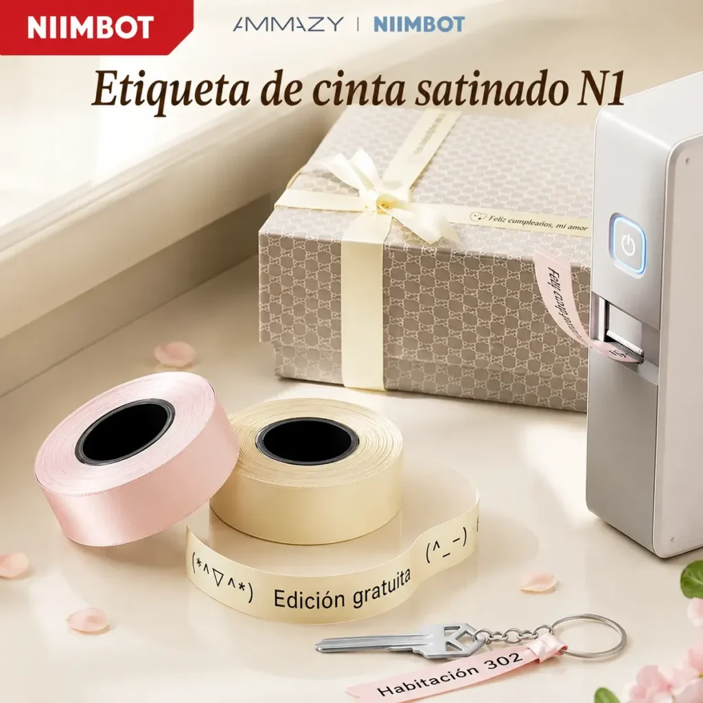 Niimbot SR14-5.1 Gold on Black