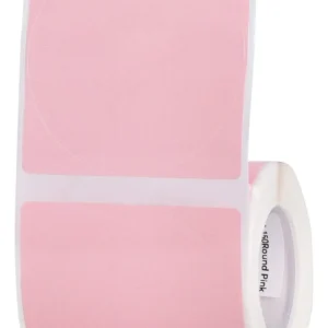 Rollo Etiquetas Niimbot Para Freezer 26x26mm Rosa B1 B21