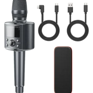 Microfono Inalambrico Portatil Boya Km8 Karaoke Parlante
