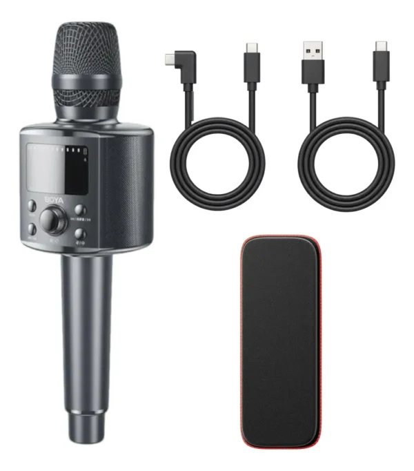 Microfono Inalambrico Portatil Boya Km8 Karaoke Parlante