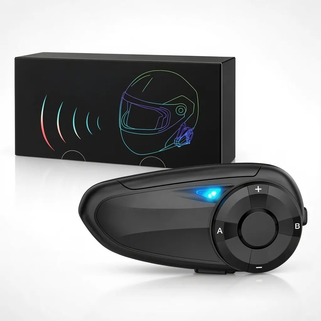 Intercomunicador Moto Ejeas Q7 Bluetooth Casco 800m Ip67