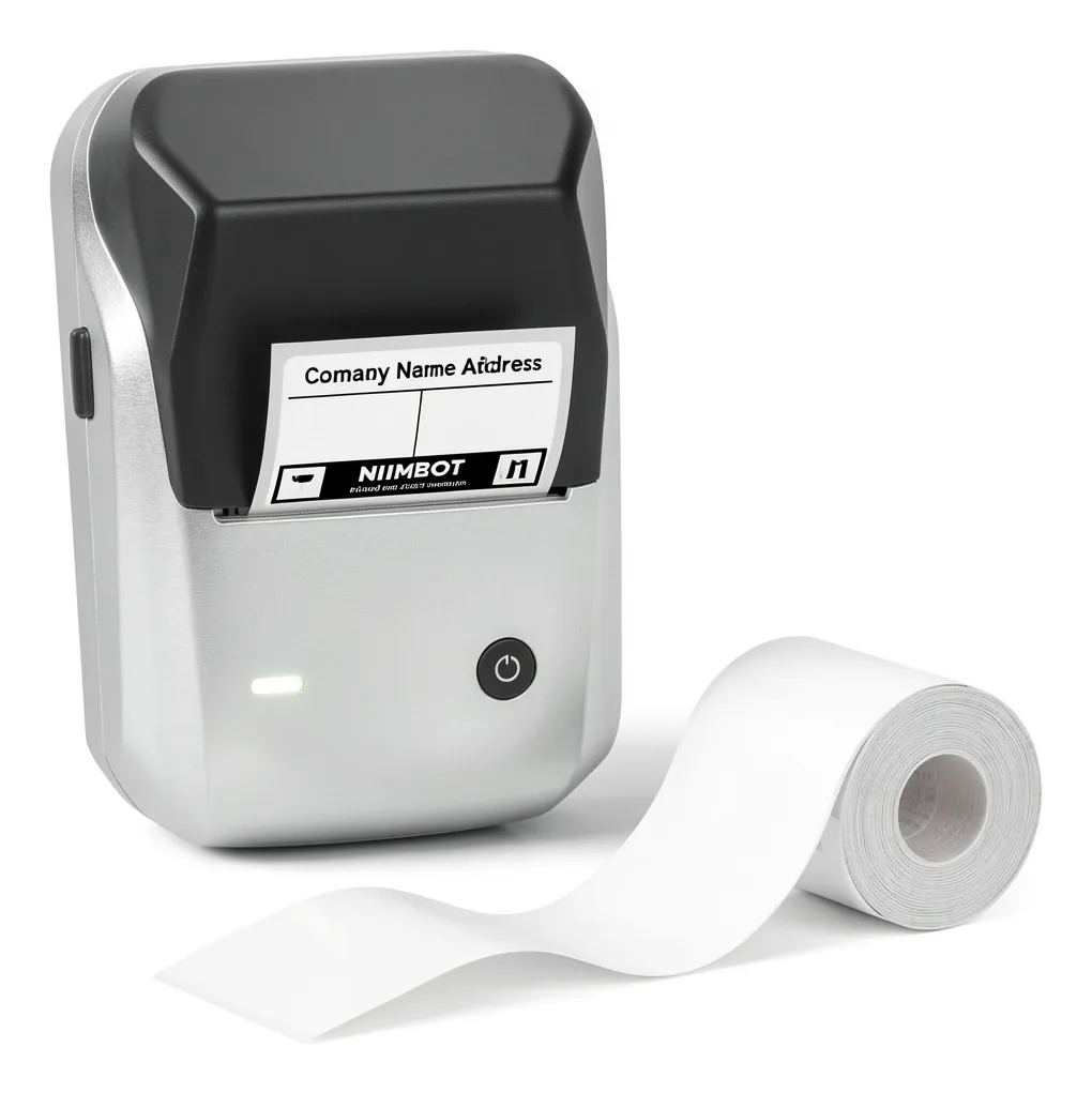 Impresora Portátil Niimbot B1 Bluetooth Térmica Plateada