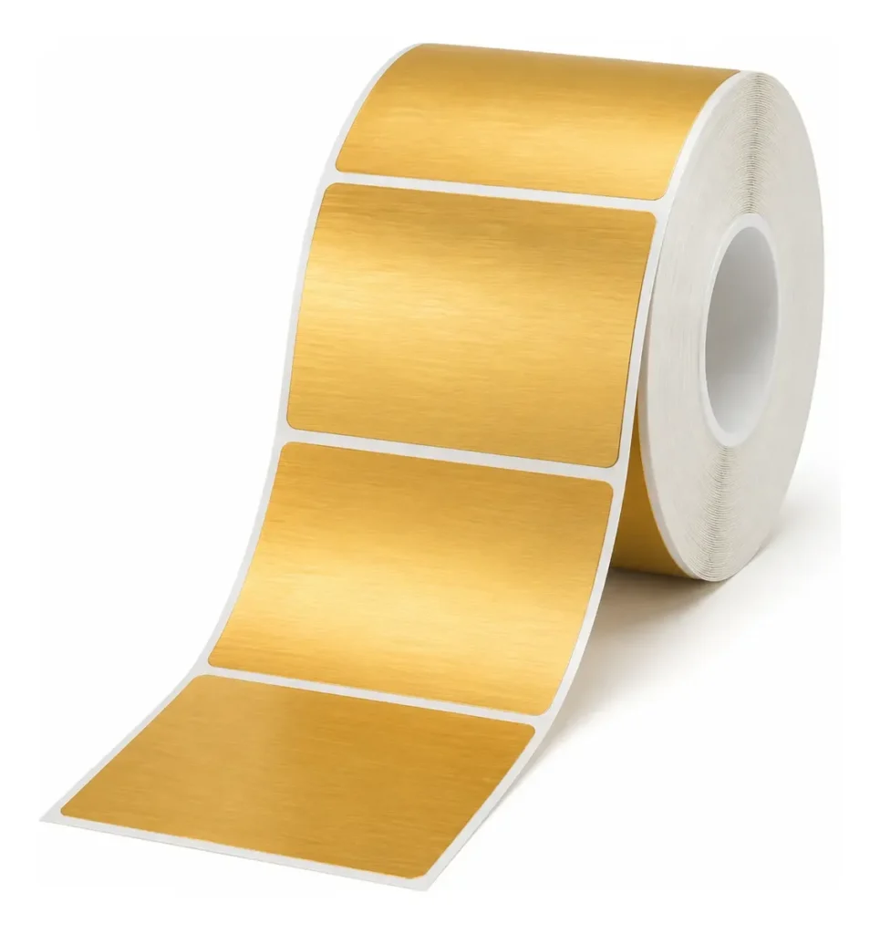 Rollo de Etiquetas NIIMBOT 30 x 20 mm Dorado 345 unidades