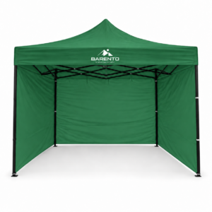 Gazebo Plegable Barento 3x3 Con Paredes Laterales Verde