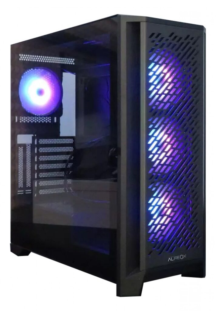 Gabinete gamer Aureox Proteus ARX 410G