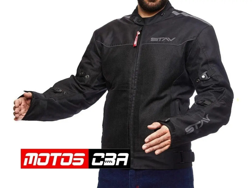 Campera Moto Stav Verano Protecciones