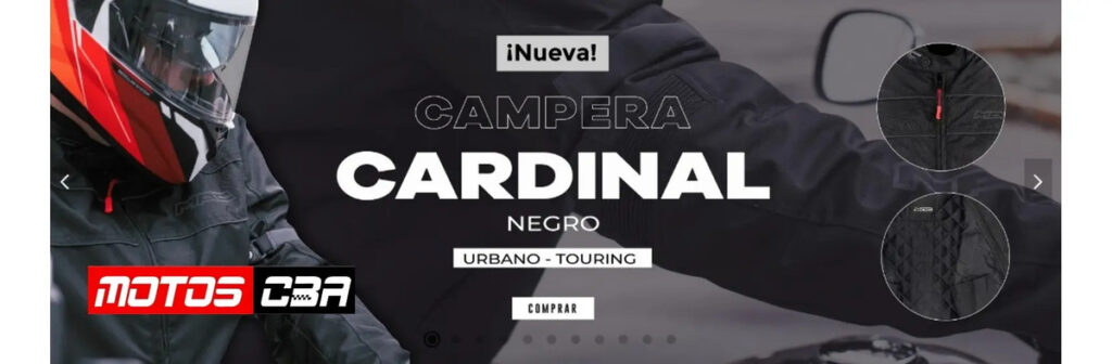 Campera MAC Helmets CARDINAL CORDURA