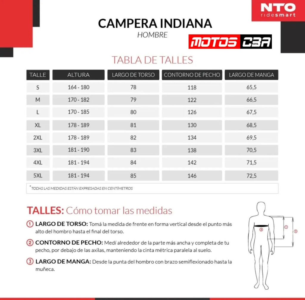 Campera NTO Indiana