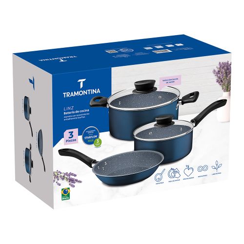 Batería de cocina Tramontina Linz