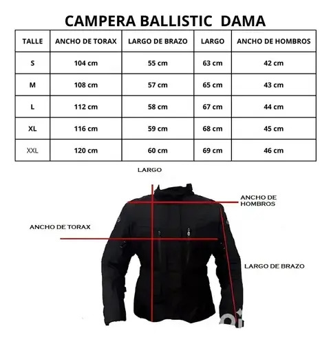 Campera Joe Rocket Ballistic 3.0 Dama