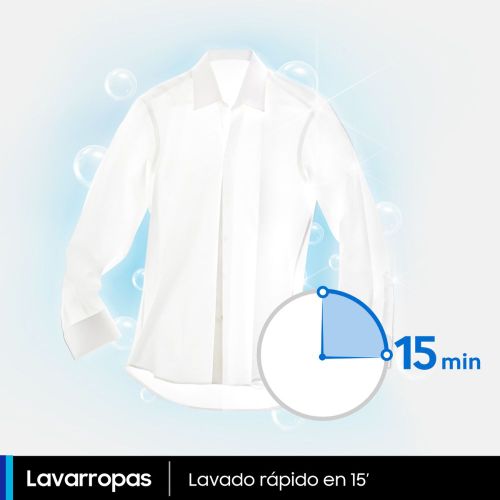 Lavarropa Samsung Carga Frontal 6,5 Kg Silver WW65A4000SU