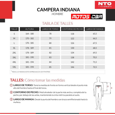 Campera NTO Indiana