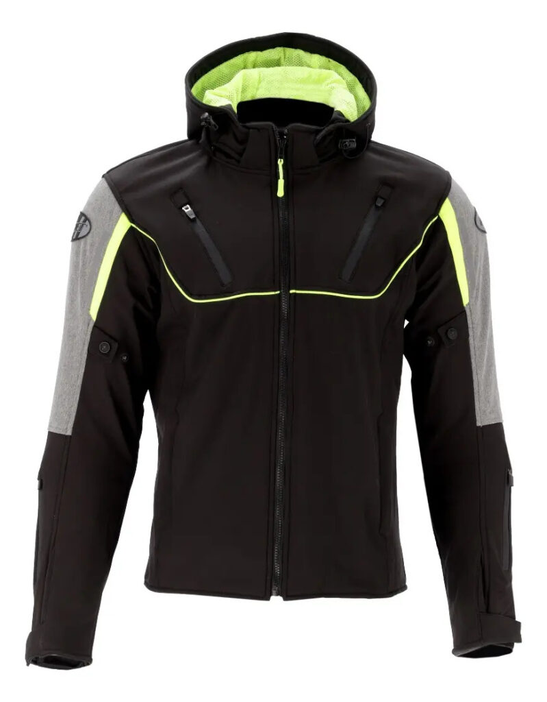 Campera Joe Rocket Softshell Fluo C/protecciones