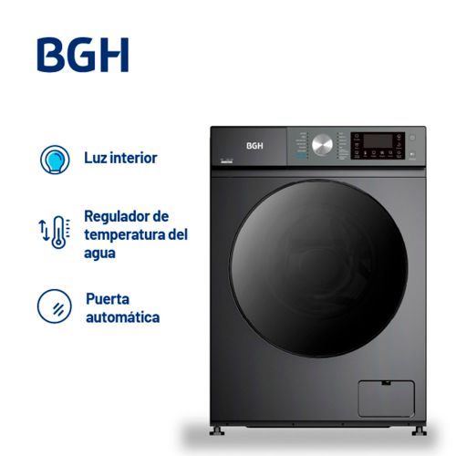 Lavarropas BGH BWFS09S25AR 9KG GRAF