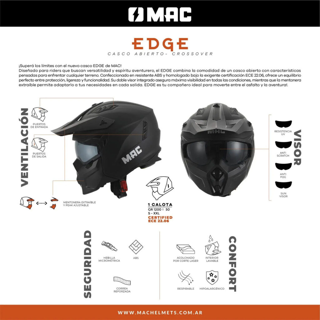 Casco MAC Helmets Edge