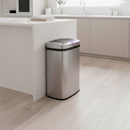 Cesto de basura Fravega Home con Sensor 50 L