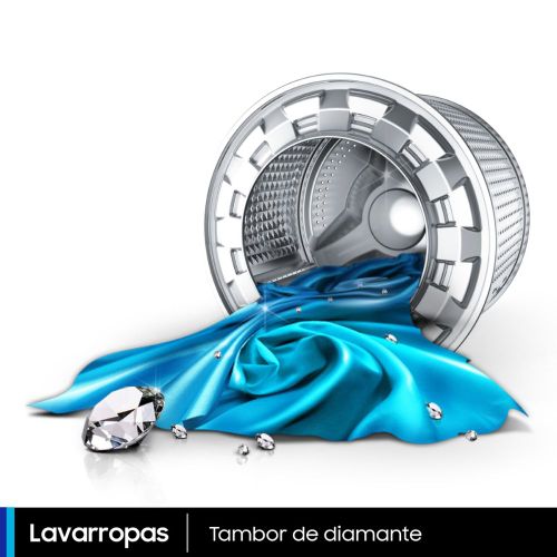 Lavarropa Samsung Carga Frontal 6,5 Kg Silver WW65A4000SU