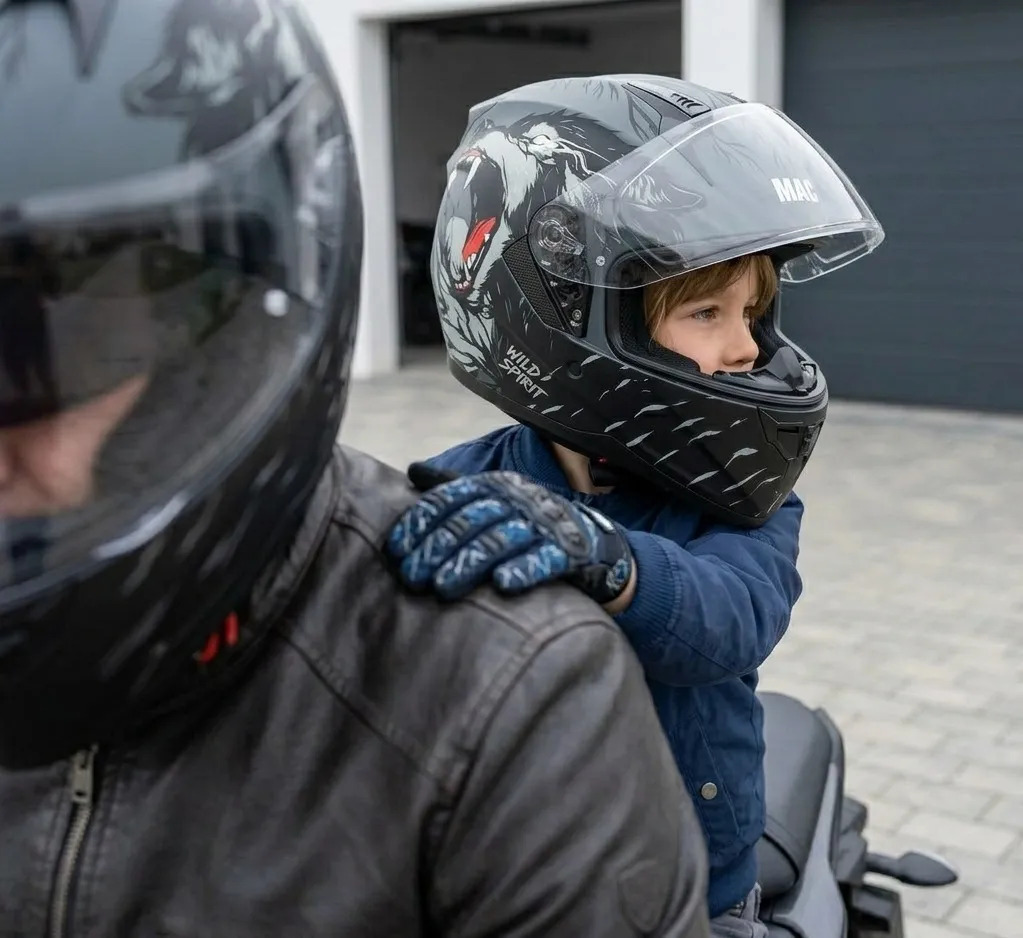 Casco MAC Helmets Bass Wolf