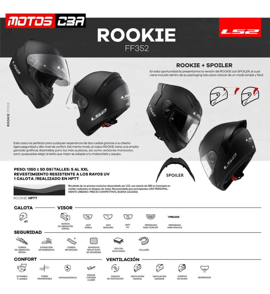 Casco LS2 Rookie FF352