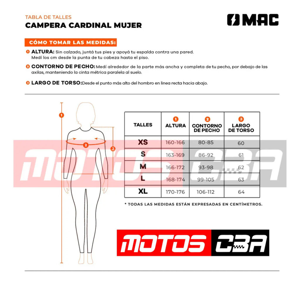 Campera MAC Helmets CARDINAL CORDURA