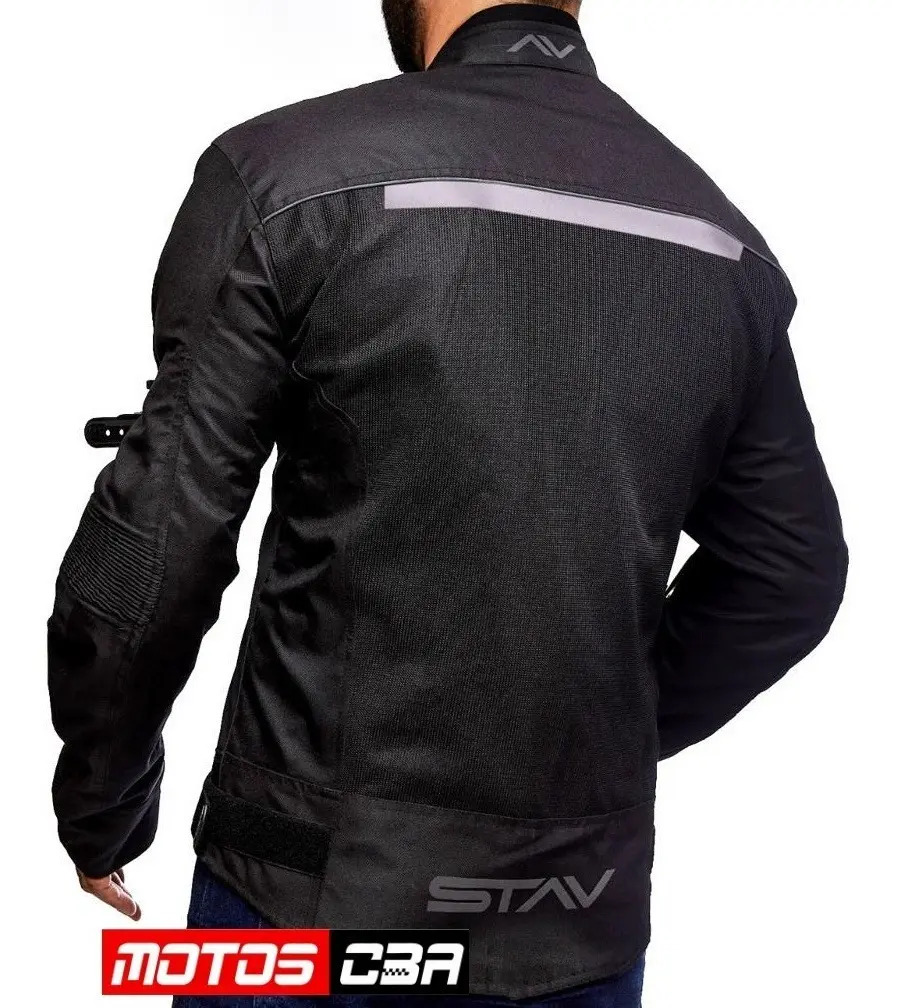 Campera Moto Stav Verano Protecciones