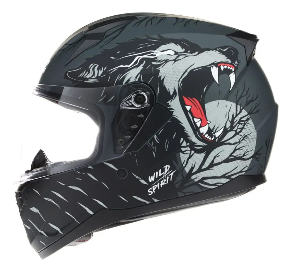 Casco MAC Helmets Bass Wolf