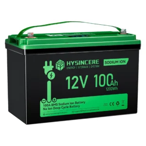 Batería de Sodio Hysincere LN12100N-BL 12V 100Ah